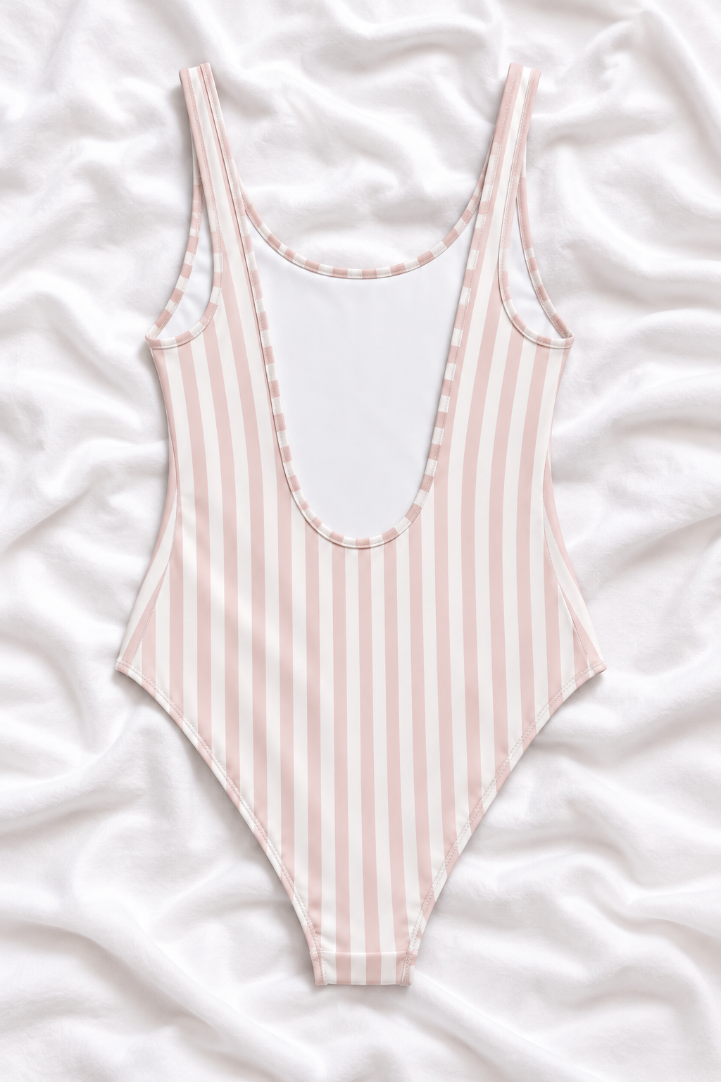 Bach Club Pink Striped One Piece Swimsuit | Bachelorette Swimwear