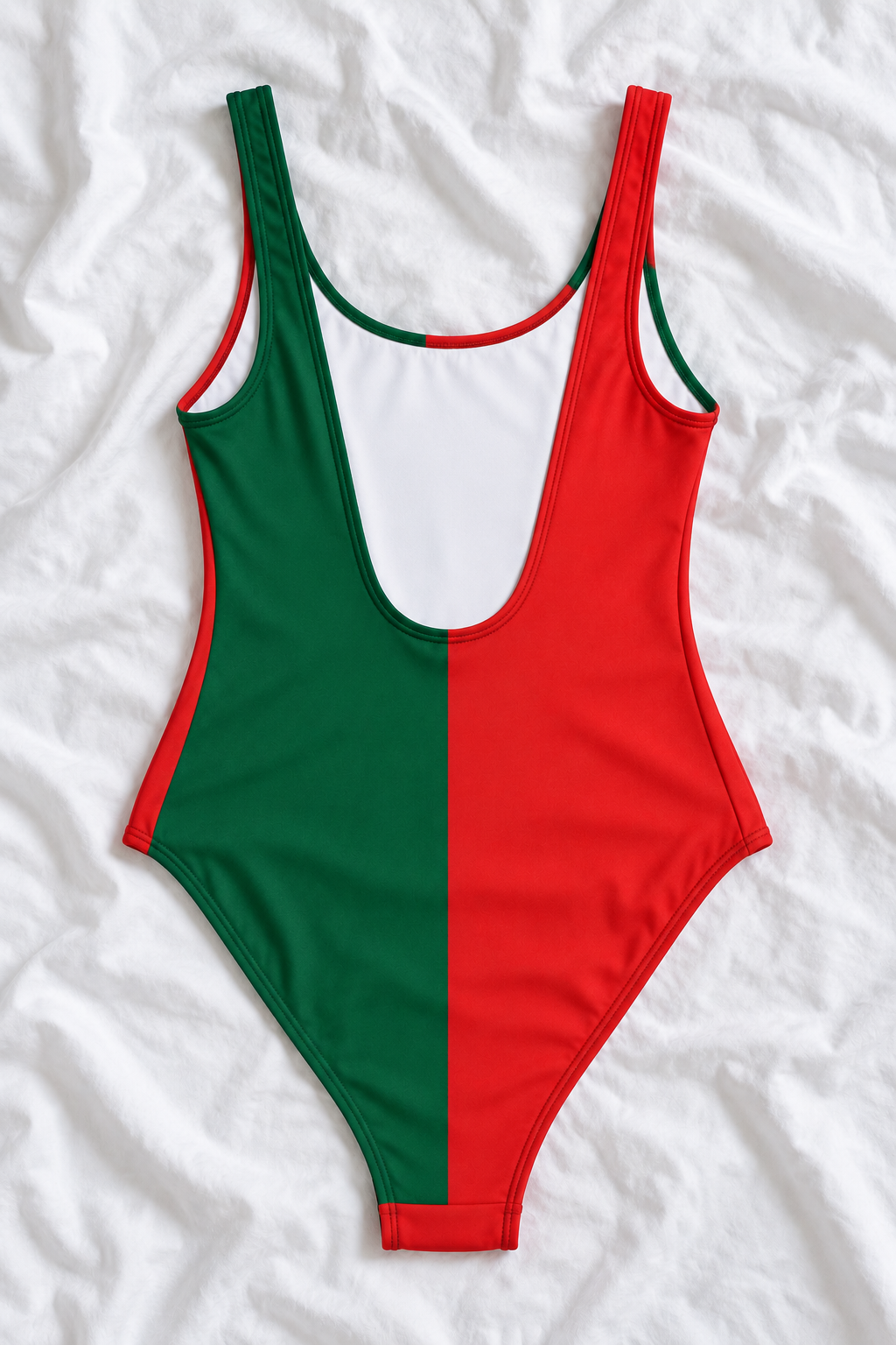 Portugal Flag One-Piece Swimsuit – Women’s Portuguese Flag Swimwear