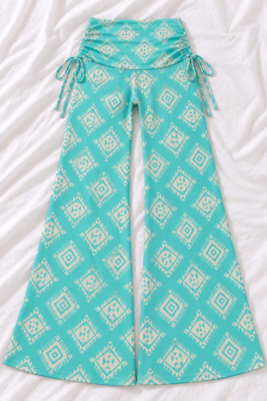 Southwestern Wide Leg Pants | Women's Flowy Boho Lounge Pants