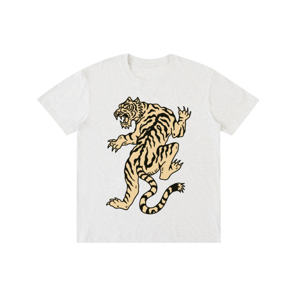 Tiger Women's Graphic Tee | 100% Cotton Wildlife Graphic Shirt